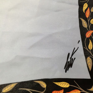 erte Accessories - Erte 4 Seasons Autumn Silk Scarf erte Accessories - Erte 4 Seasons Autumn Silk Scarf